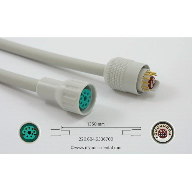 Mytronic motorslang voor Sirona BL-ISO-C motor, 1350 mm, unit Sirona, alt. Sirona 6336700