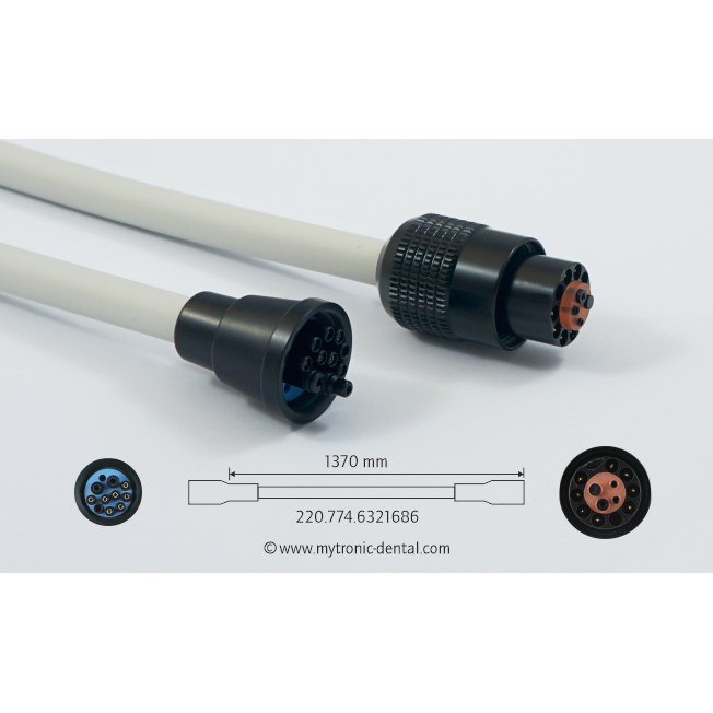 Mytronic spuitslang voor Sirona Sprayvit-M spuit, 1370 mm, alt. Sirona 6321686