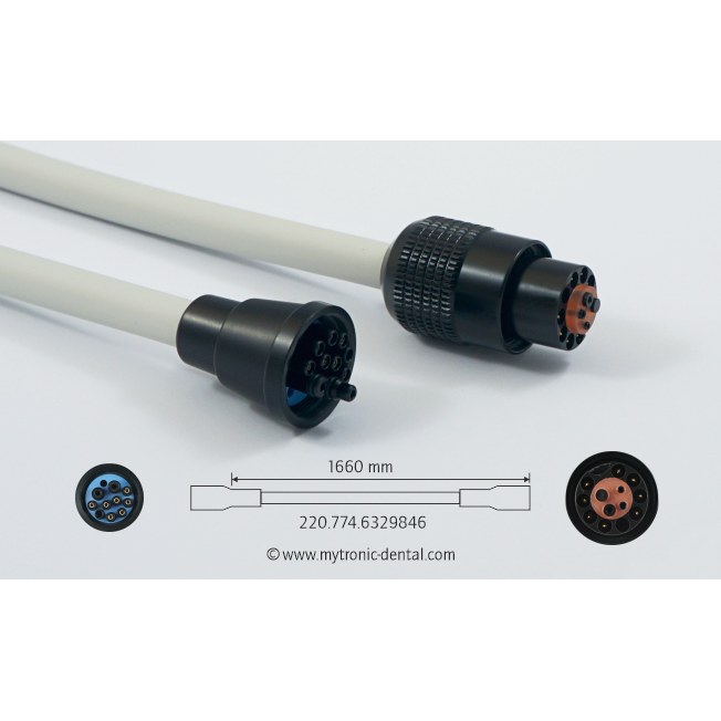 Mytronic spuitslang voor Sirona Sprayvit-M spuit, 1660 mm, alt. Sirona 6329846