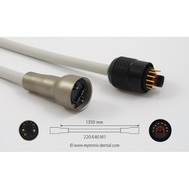 Mytronic motorslang voor NSK TIM40, 1350 mm, grijs, unit Sirona M1