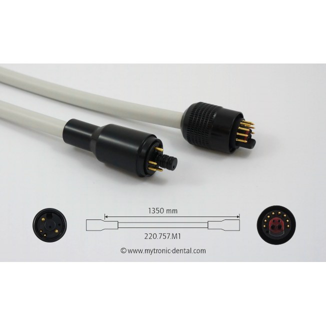 Mytronic motorslang voor KaVo K-190/K-196/K-200 motor, 1350 mm, grijs, unit Sirona M1