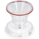 EMS conische basis EL-601 met terugslagklepje, voor poederkamer CLASSIC