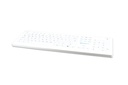 Purekeys Full Size Medisch Keyboard- Draadloos (wit)