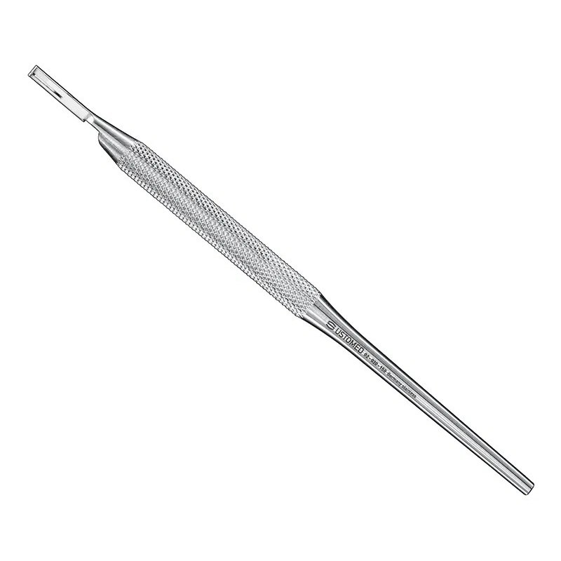 [02-030-150] Ustomed – Scalpelhandvat 15 cm, rond, glad 