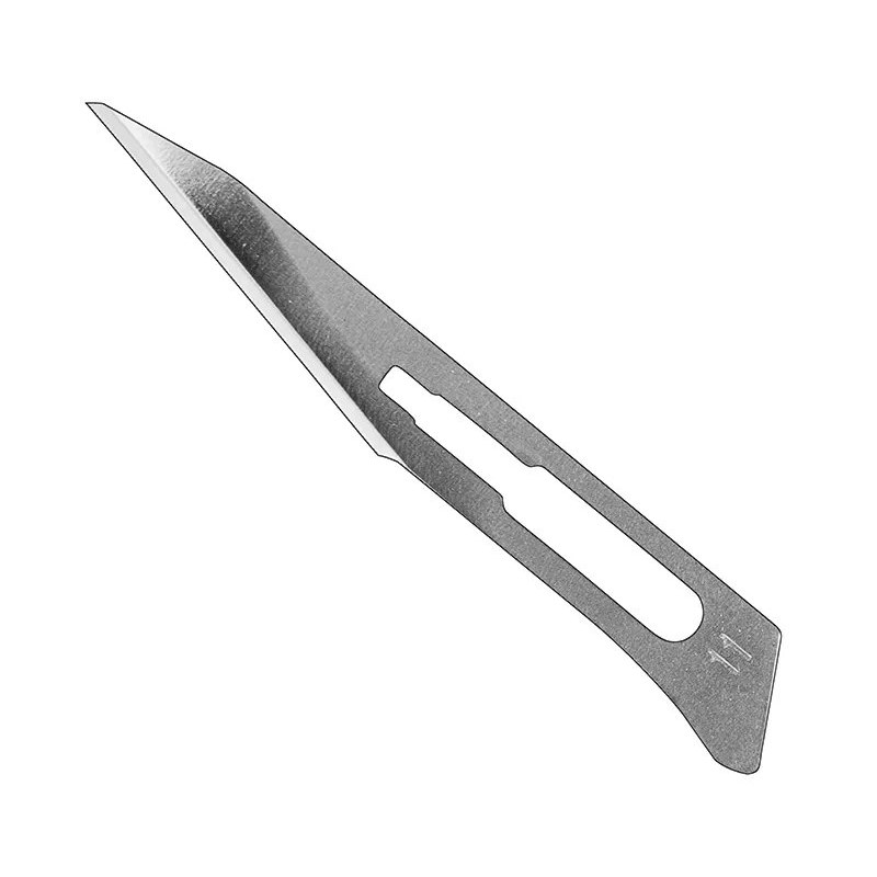 [02-040-011] Ustomed – Scalpelmesjes maat 11 (100 stuks, steriel) 