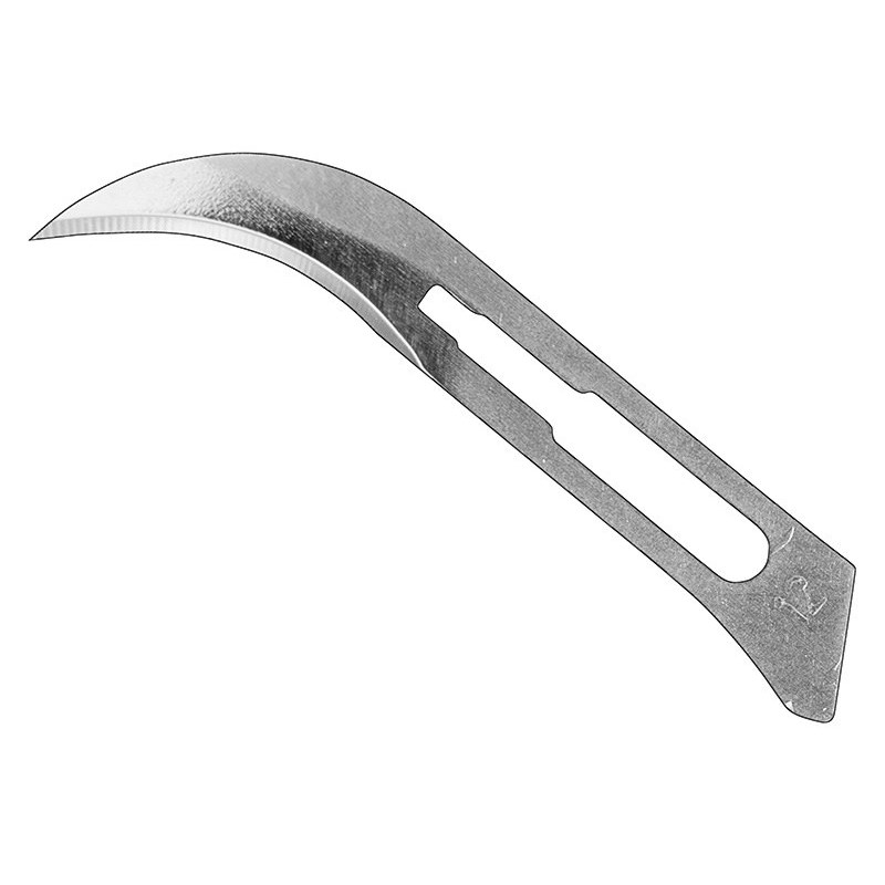 [02-040-012] Ustomed – Scalpelmesjes maat 12 (100 stuks, steriel) 