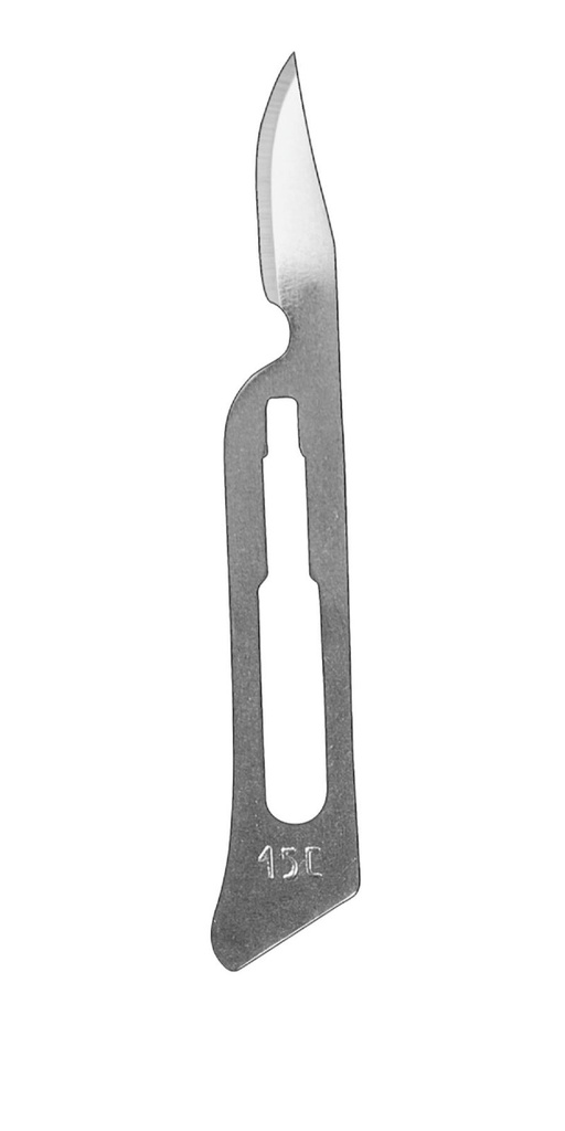 Ustomed - Scalpel blades, size 15C, steril, 100 pcs.
