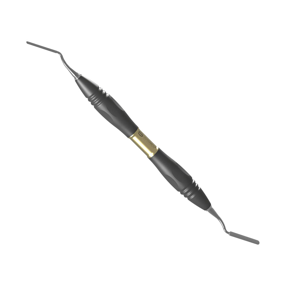 [02-796-000P0T3] Ustomed – Periotome maat 1, gebogen, PEEK handvat 