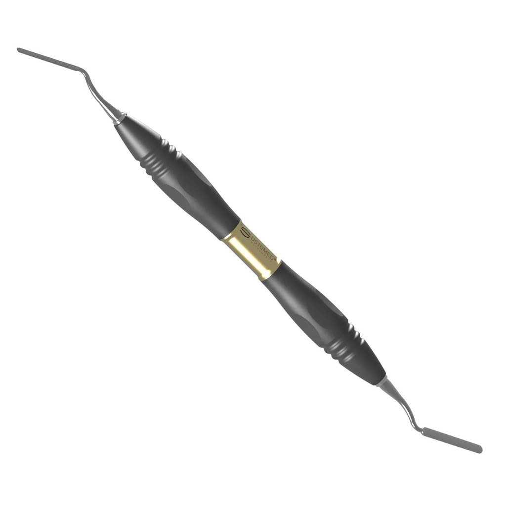 [02-796-000P0T3] Ustomed – Periotome maat 1, gebogen, PEEK handvat 