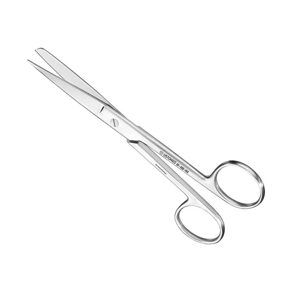 [03-022-145] Ustomed - Chirurgische schaar 14,5 cm recht (scherp/stomp)