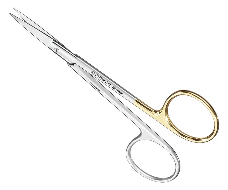 Ustomed - IRIS hecht- en tandvleesschaar Super-Cut 11,5 cm recht