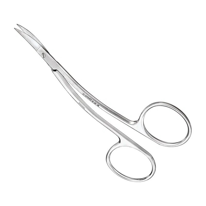 [03-401-105] Ustomed - LA GRANGE hechtings-/tandvleesschaar, 10,5 cm, gebogen, standaard uitvoering