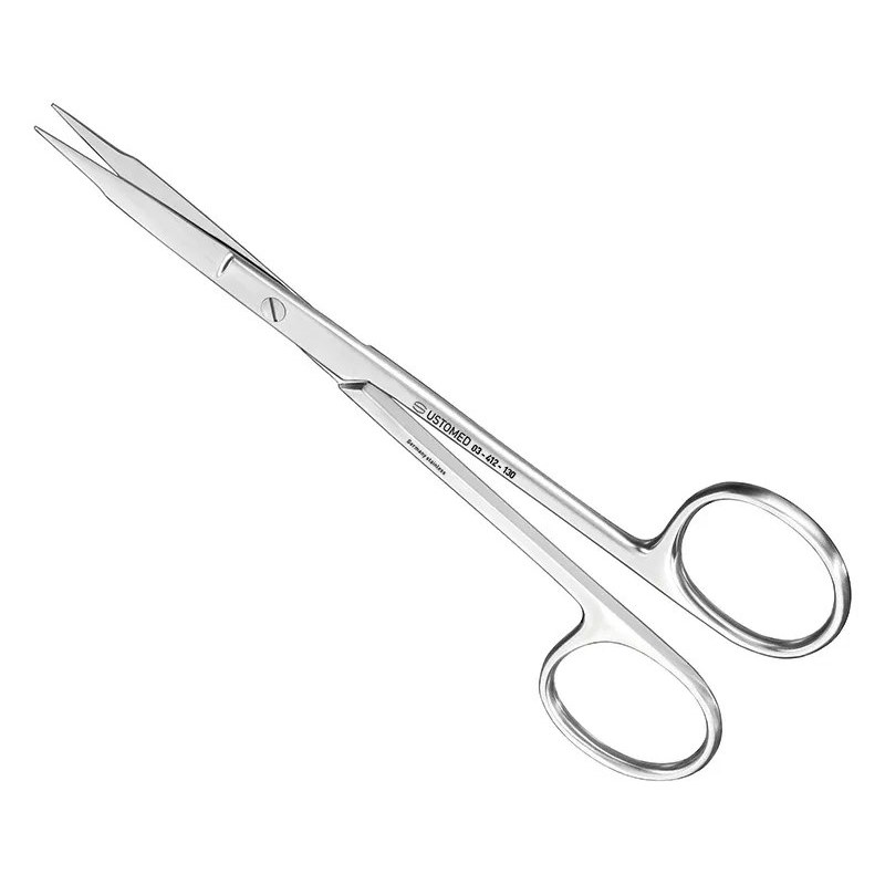 [03-412-130] Ustomed - FOX, suture-/gum scissors, 13cm, str., serr.
