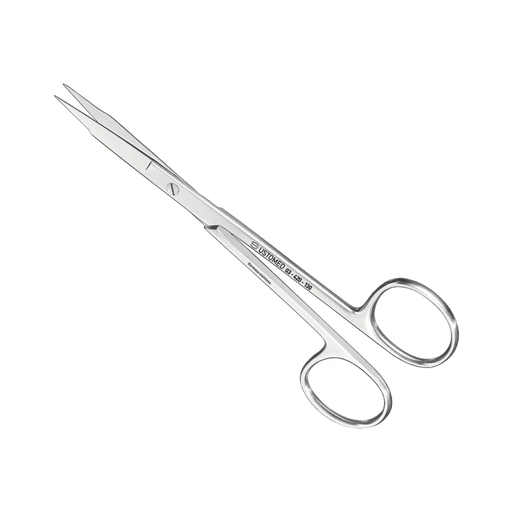 Ustomed - FOX hechtings-/tandvleesschaar, 13 cm, recht, standaard uitvoering