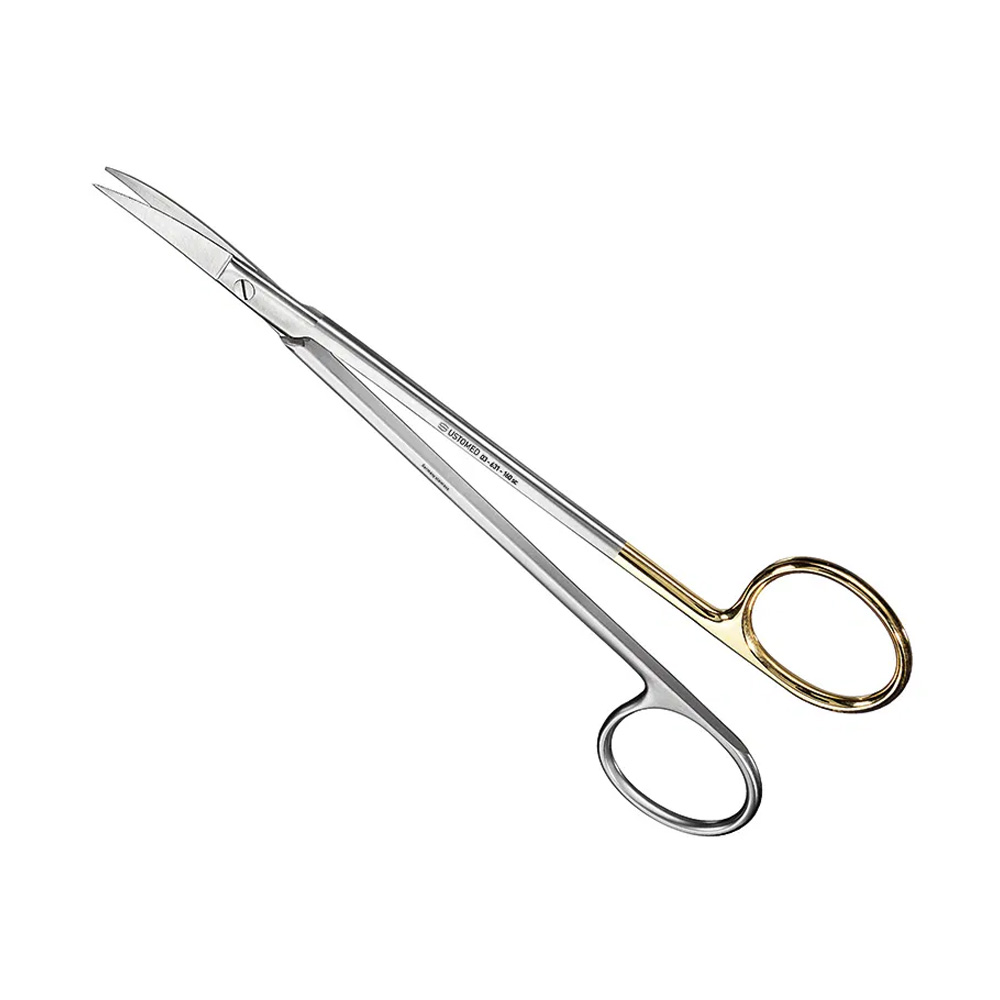 [03-631-160 SC] Ustomed - KELLY hechtings-/tandvleesschaar, 16 cm, gebogen, Super-Cut