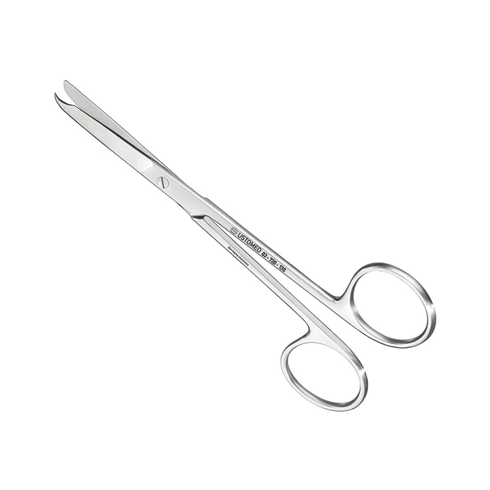 [03-720-130] Ustomed - SPENCER ligatuurschaar, 13 cm, gebogen, standaard uitvoering