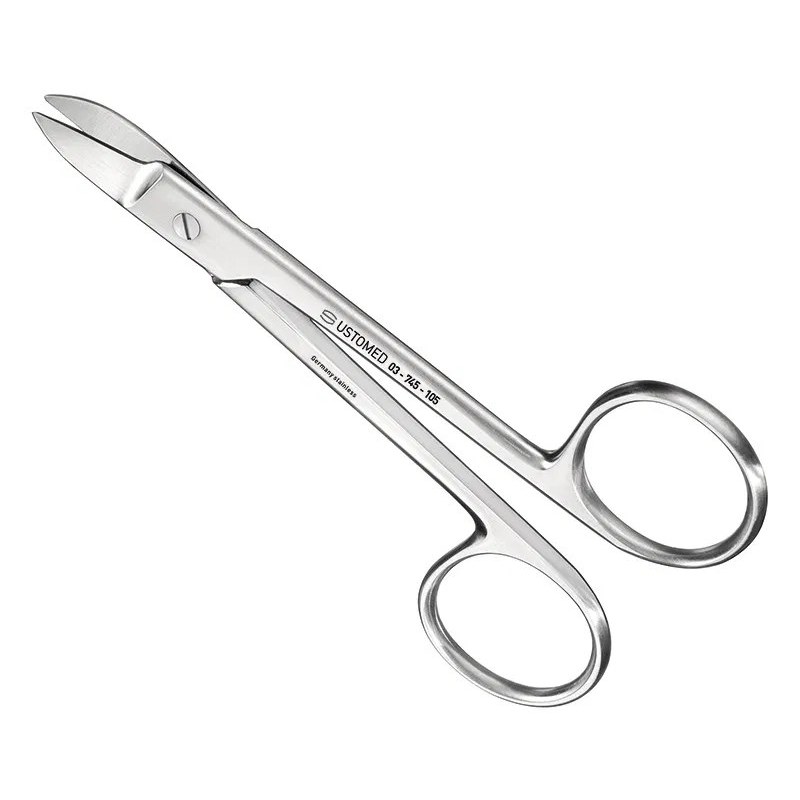 Ustomed - BEEBEE draadkniptang 10,5 cm, gebogen, scherp