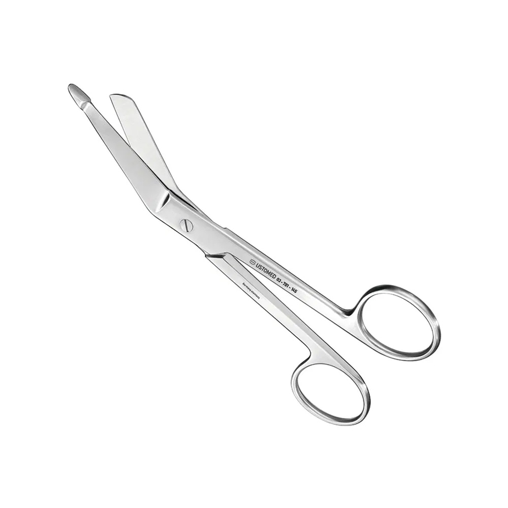 [03-781-145] Ustomed - LISTER verbandschaar met ringgreep 14,5 cm gebogen