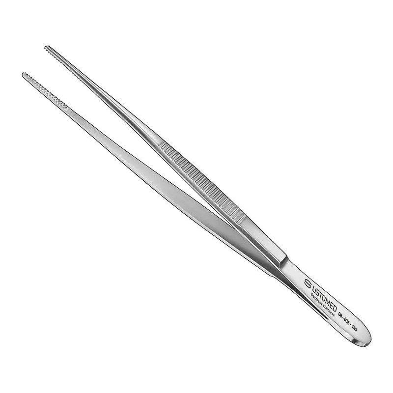 [08-036-145] Ustomed - Dissectiepincet 14,5 cm recht (kruisvertanding)
