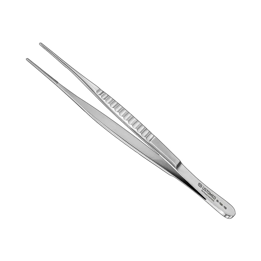 [09-520-150] Ustomed - DE BAKEY atraumatisch pincet, 15 cm, recht, 1,5mm