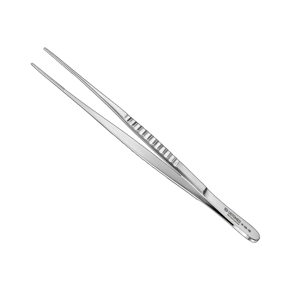 Ustomed - DE BAKEY atraumatisch pincet, 18 cm, recht, 1,5mm