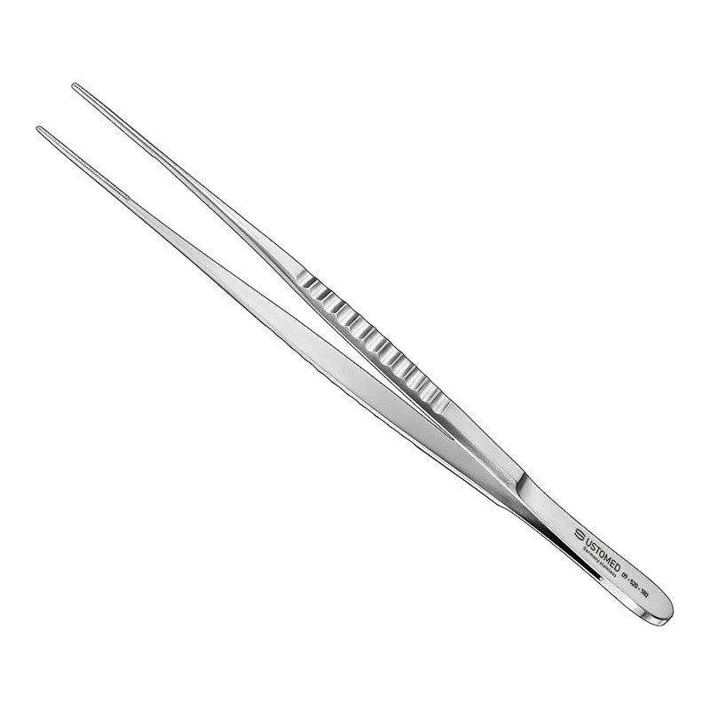 [09-520-180] Ustomed - DE BAKEY atraumatisch pincet, 18 cm, recht, 1,5mm