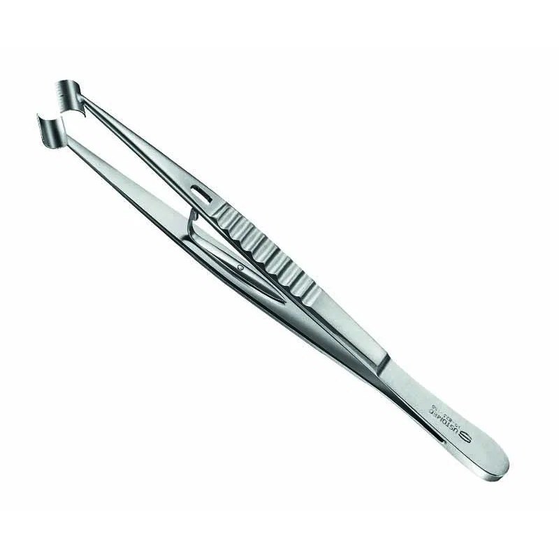 [10-823-160] Ustomed - Maxgraft-Bone-Ring pincet, 16 cm, recht, voor Ø 6 mm en Ø 7 mm botringen