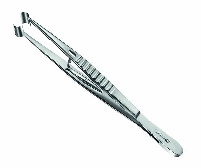 Ustomed - Maxgraft-Bone-Ring pincet, 16 cm, recht, voor Ø 6 mm en Ø 7 mm botringen