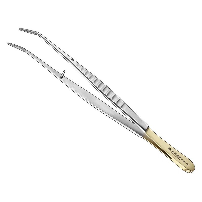 [10-827-150] Ustomed - LONDON COLLEGE, gemodificeerd pincet, 15 cm, diamantpatroon