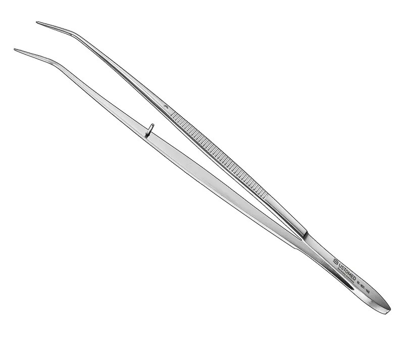 Ustomed - FLAGG pincet, 16 cm, getande bek