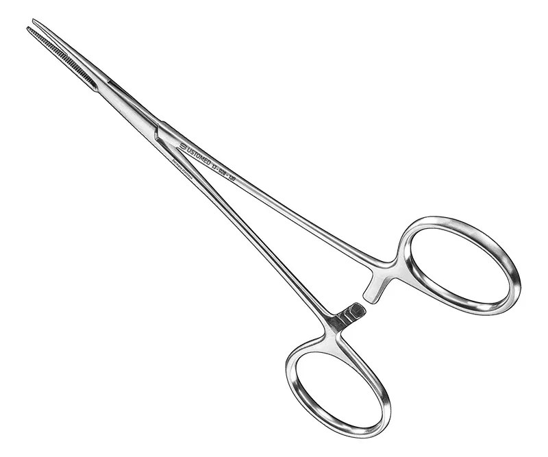 Ustomed - MICRO-MOSQUITO, hemostatische tang,12 cm, recht, anatomisch