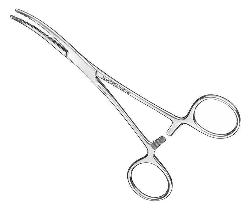 Ustomed - ROCHESTER-PEAN, hemostatische tang, 14 cm, gebogen, anatomisch