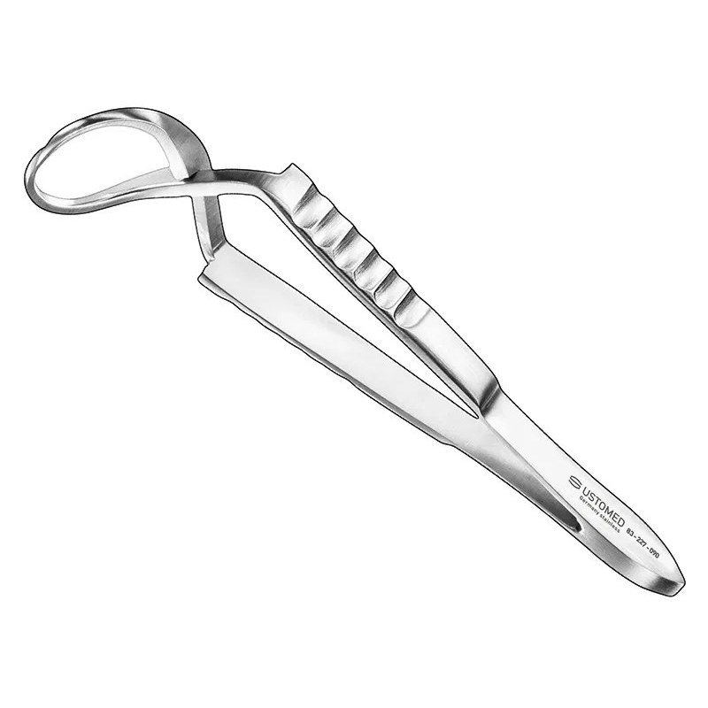 [17-227-090] Ustomed - JONES, doekklem, 9 cm, gebogen