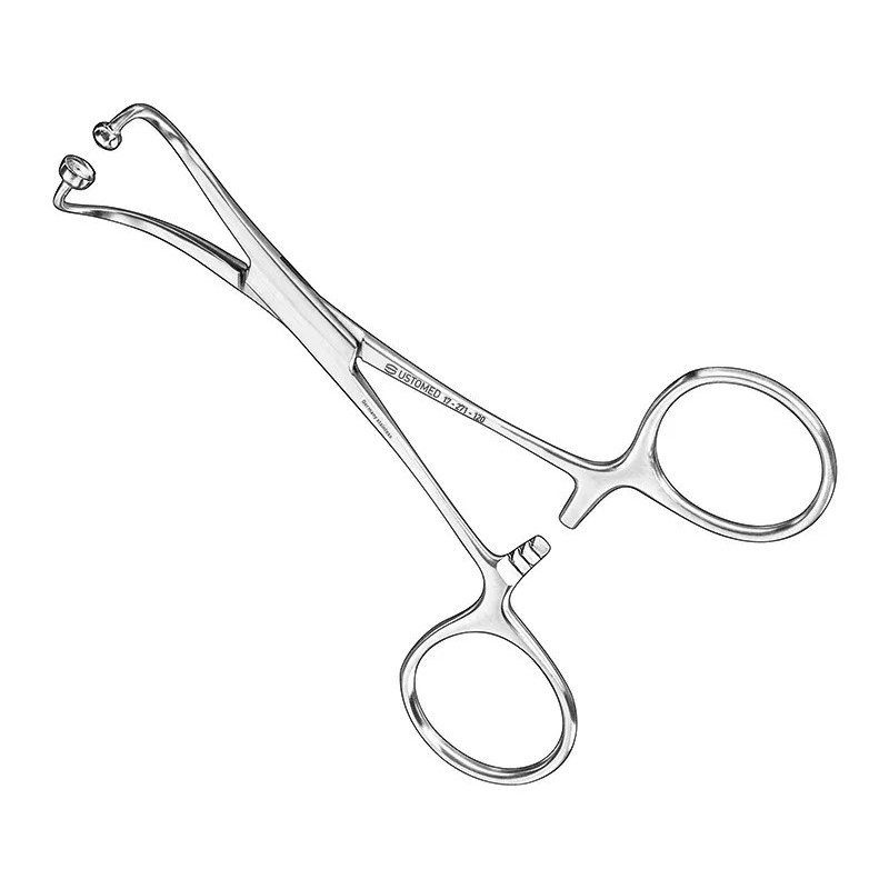 [17-271-120] Ustomed - UNIVERSAL, doekklem, 12cm, voor doeken en papier