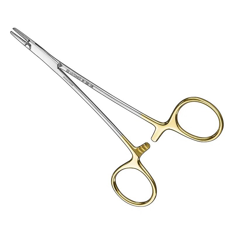 Ustomed - MICRO-RYDER, naaldhouder, 13 cm, TC