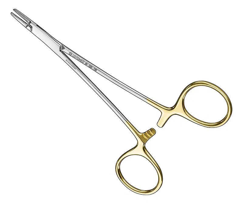 Ustomed - MICRO-RYDER, naaldhouder, 13 cm, TC