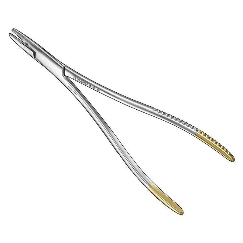[20-392-160] Ustomed Langenbeck naaldvoerder, 16 cm, TC
