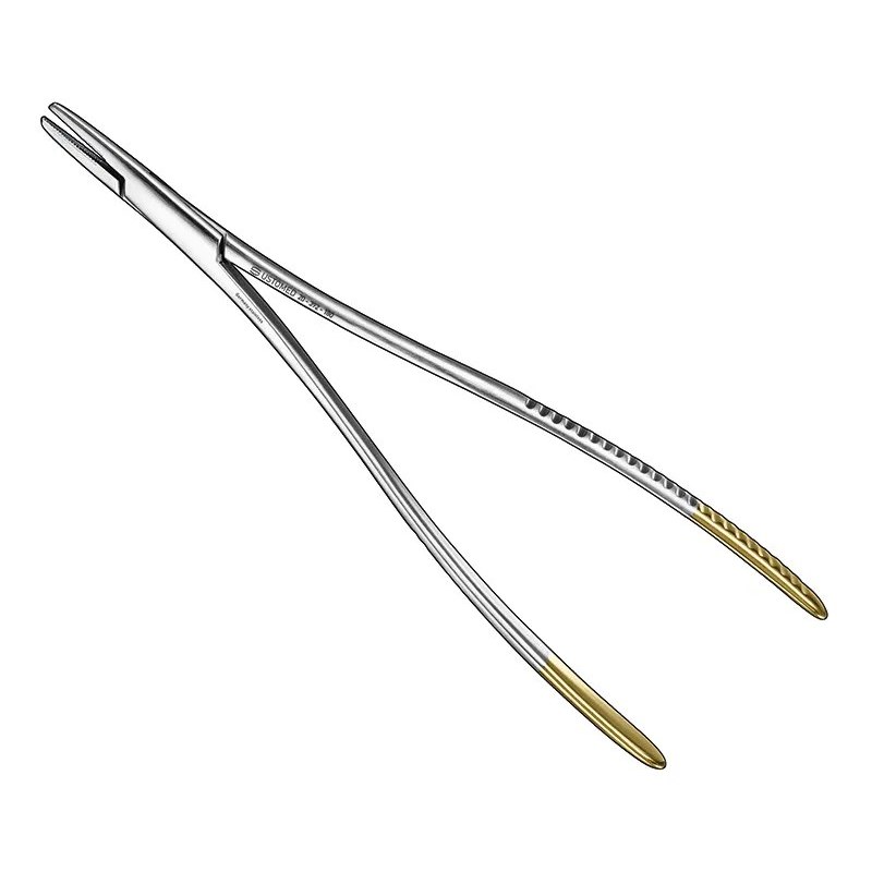 Ustomed - LANGENBECK, naaldvoerder, 18 cm, TC