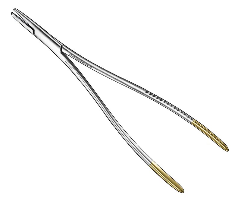 Ustomed - LANGENBECK, naaldvoerder, 18 cm, TC