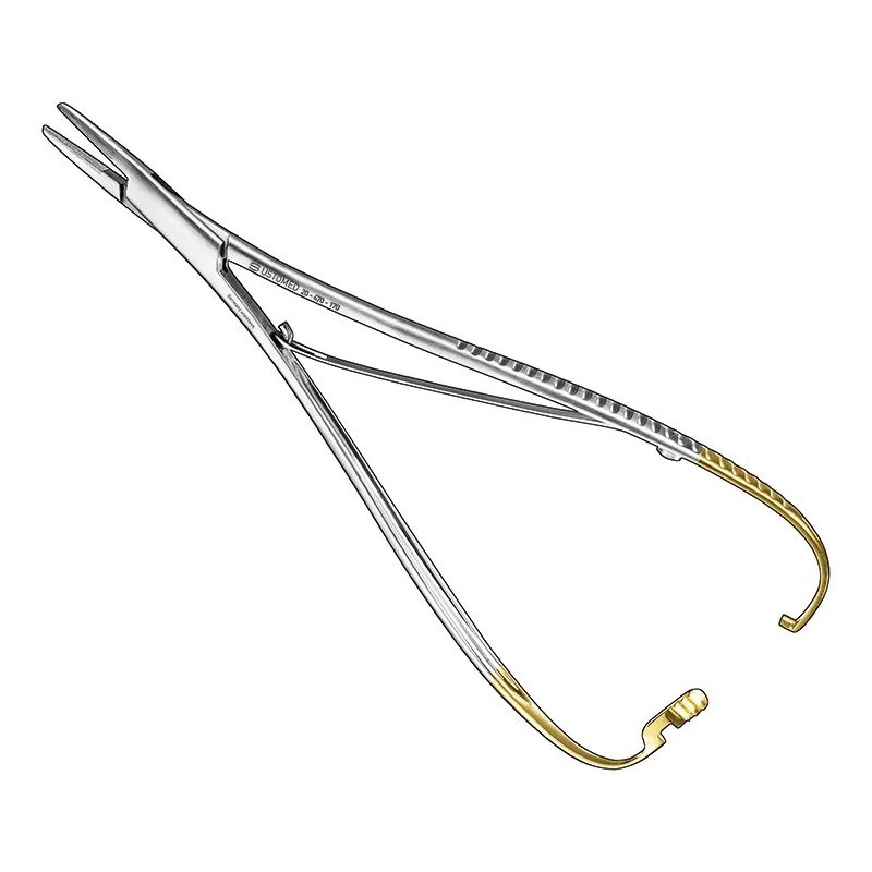 [20-470-170] Ustomed Lichtenberg naaldvoerder, 17 cm, recht, TC