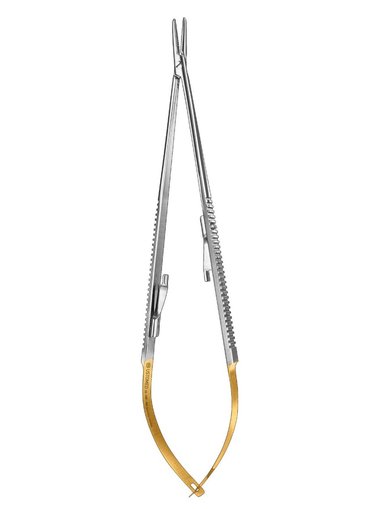 Ustomed - CASTROVIEJO, needle holder, 18 cm, str., TC