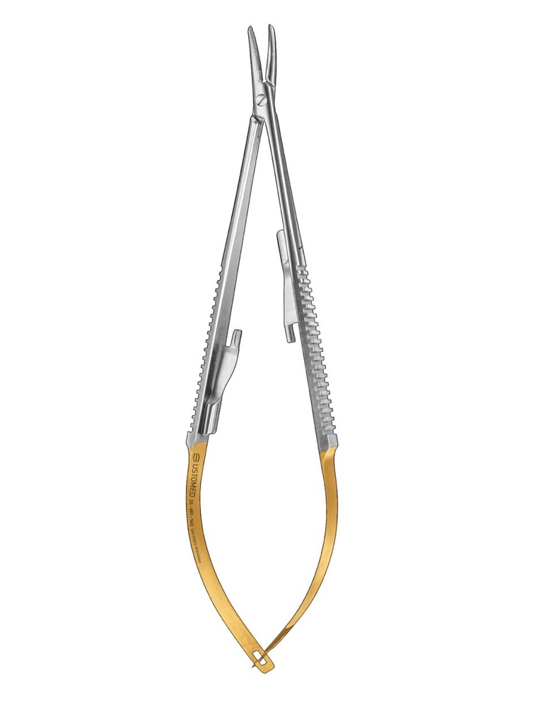 Ustomed - CASTROVIEJO, needle holder, 14 cm, cvd., TC