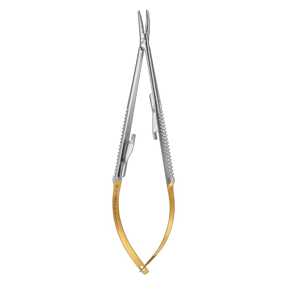 [20-681-140] Ustomed - CASTROVIEJO, needle holder, 14 cm, cvd., TC