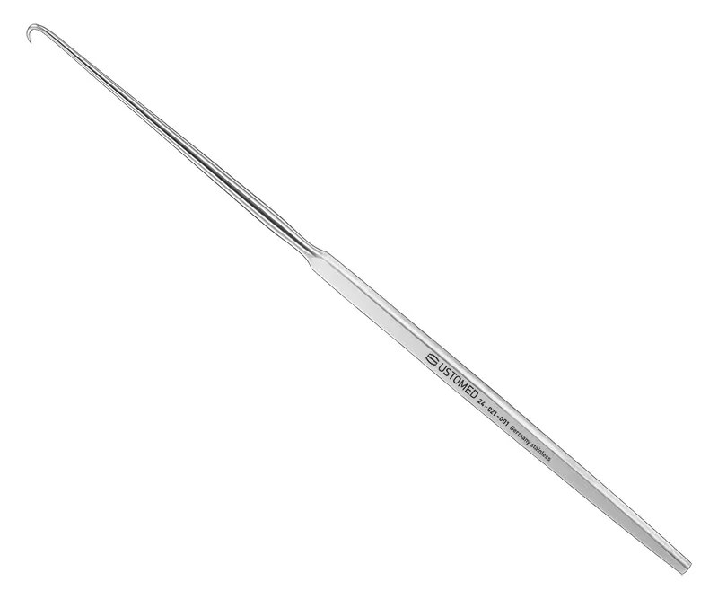 Ustomed - wondhaak, 16 cm, 1 tands, scherp