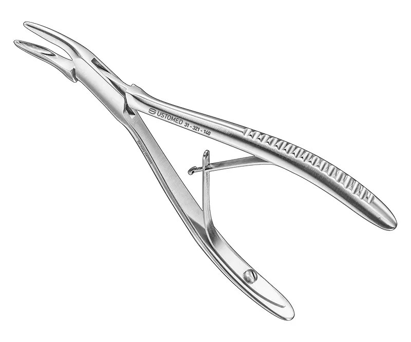 Ustomed - FRIEDMAN, bone rongeur, 14 cm, curved