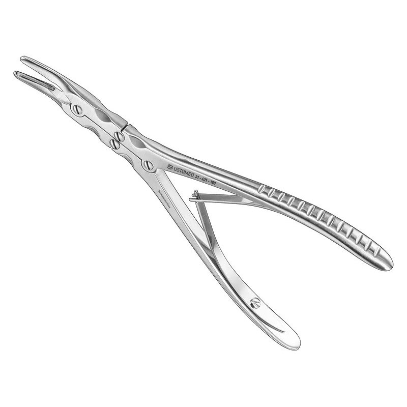 [31-421-180] Ustomed - BEYER botkniptang 18 cm, gebogen