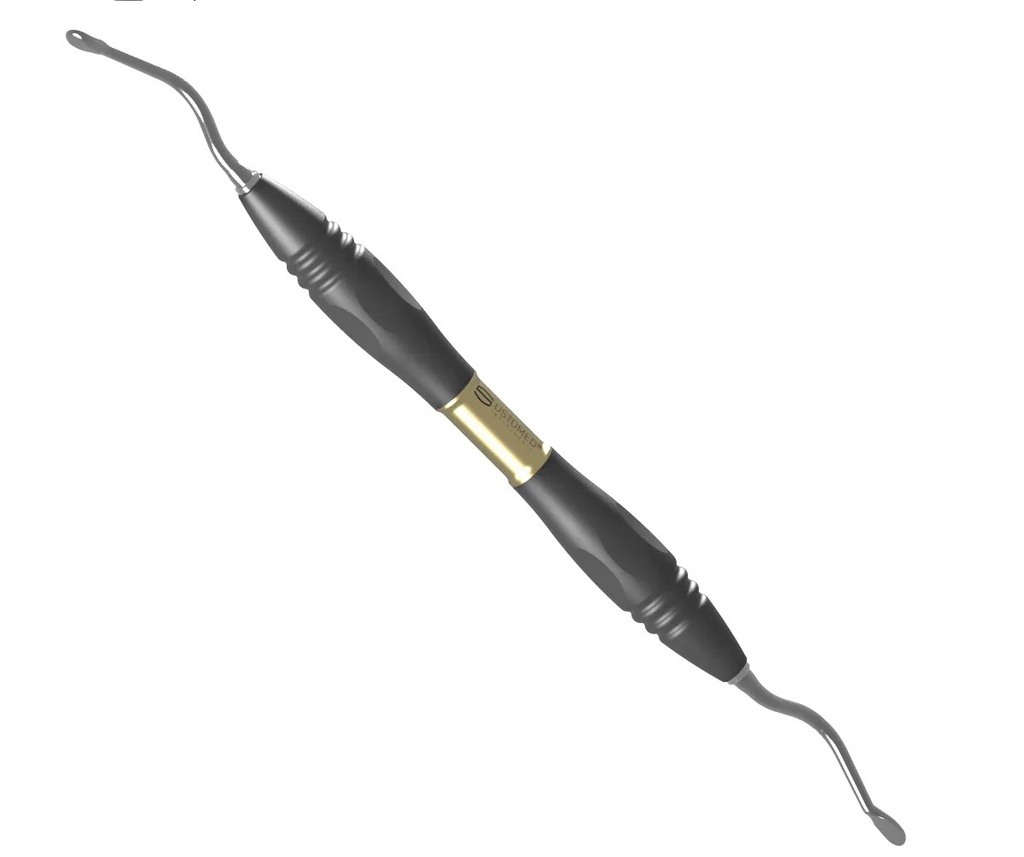 [46-695-001P0T3] Ustomed - HOTZ, sinus lift curette, size 1, PEEK handle