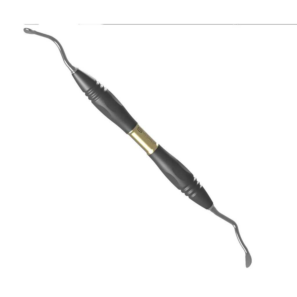 [46-695-002P0T3] Ustomed - HOTZ, sinus lift curette, size 2, PEEK handle