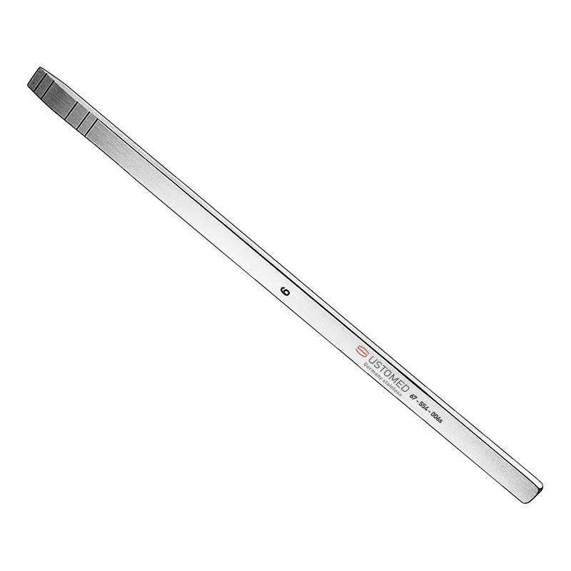 [67-554-006S] Ustomed - MINI-LAMBOTTE, osteotome, 13cm, 6mm, str., s.
