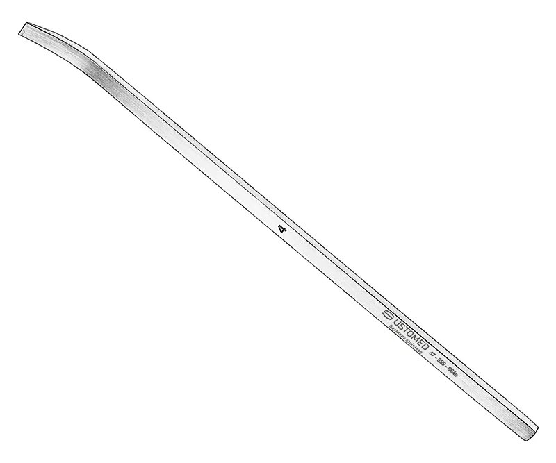 Ustomed - MINI-LAMBOTTE, osteotome, 13cm, 4mm, cvd., s